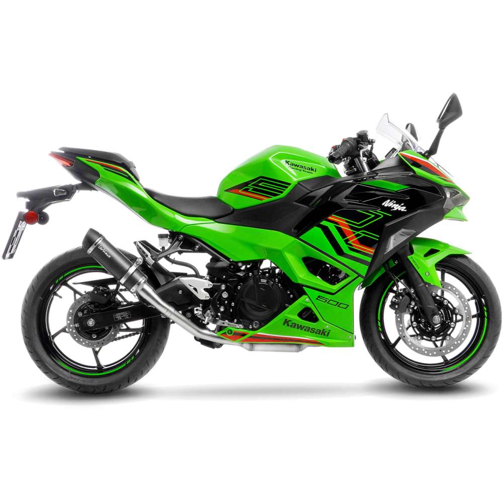 Leo Vince Gp Corsa Evo Slipon For Kawasaki Z 500 / Ninja 500 2024 Part 3389eu